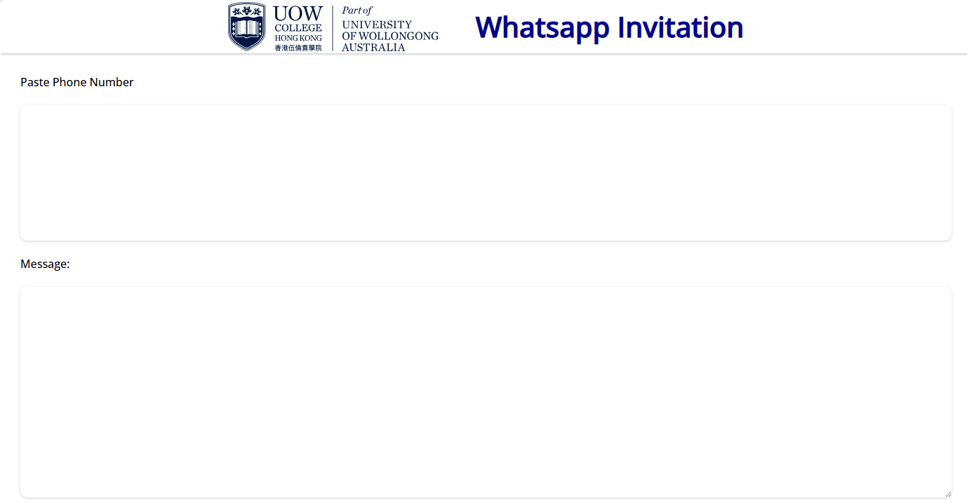 Whatsapp Sender